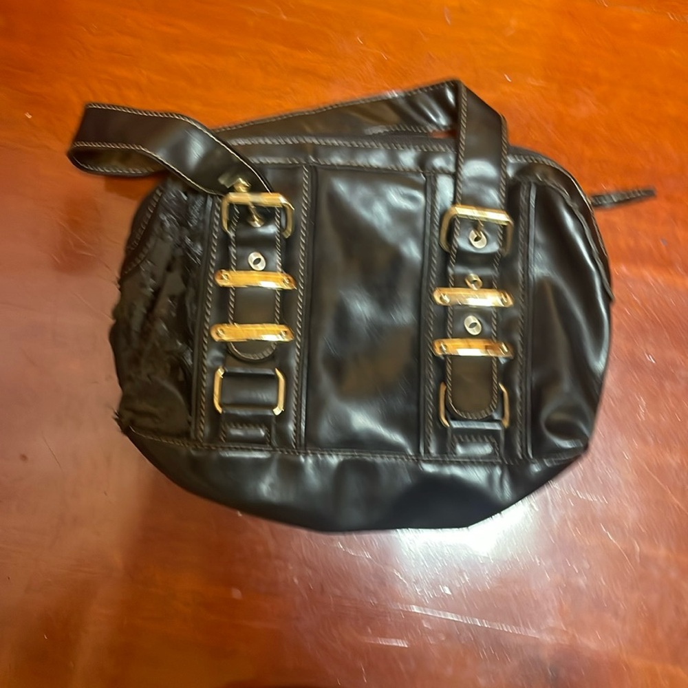 Old purse has wear